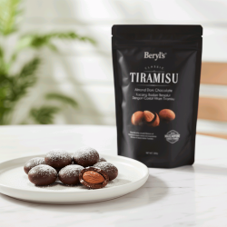 Beryl'S Tiramisu Almond Dark Cho 300 Gr