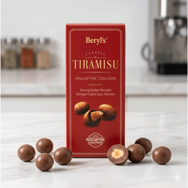 Beryl'S Tiramisu Almond Milk 200 Gr