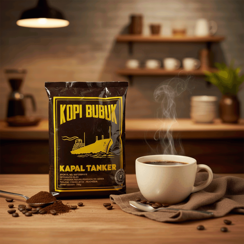Kopi Bubuk Cap Tanker 150Gr New